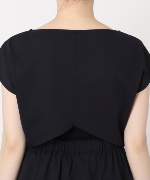 オープンバック ドライジャージドレス VERMEIL par