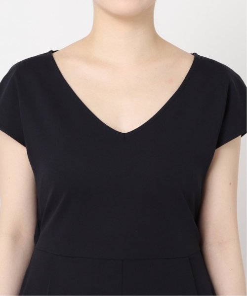 オープンバック ドライジャージドレス VERMEIL par