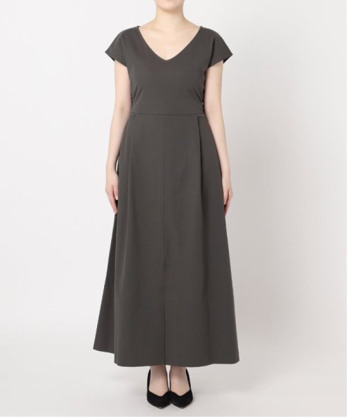 オープンバック ドライジャージドレス VERMEIL par