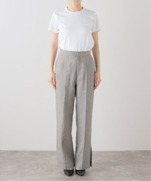 ラメリネンワイドパンツ 