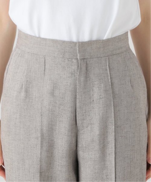 ラメリネンワイドパンツ 