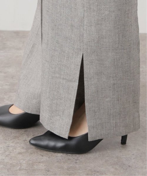 ラメリネンワイドパンツ 