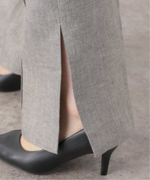 ラメリネンワイドパンツ 