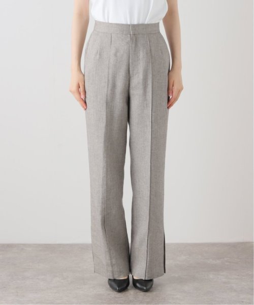 ラメリネンワイドパンツ 