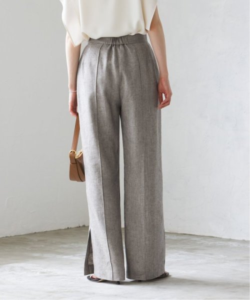 ラメリネンワイドパンツ 