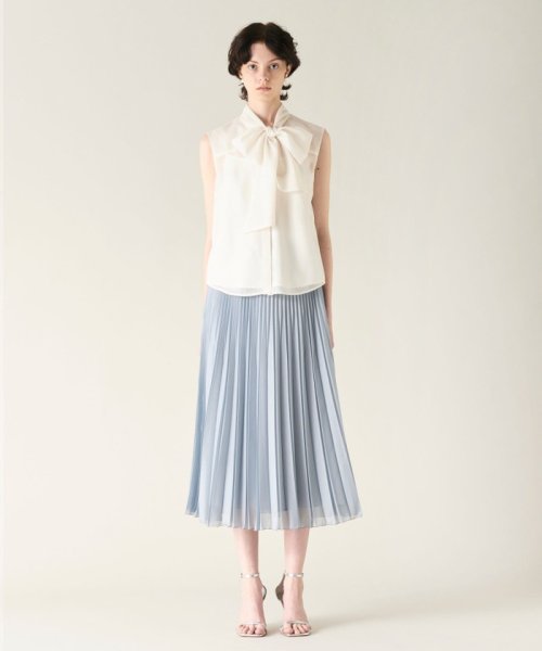 チンツボウタイノースリーブブラウス 