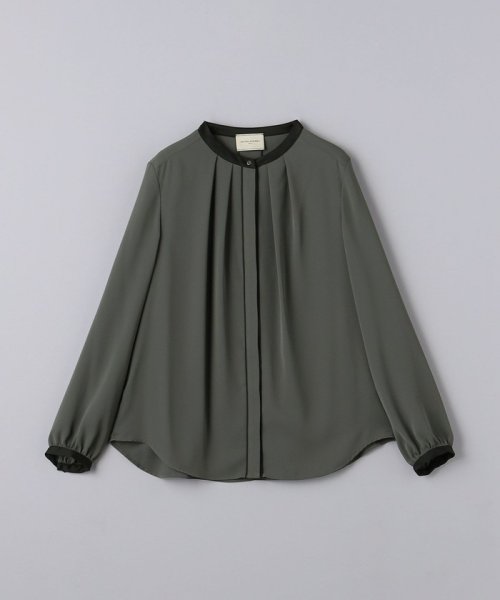 バイカラー パイピング ブラウス B82 W57 H84 着用サイズ：FREELT B75 W60 H83