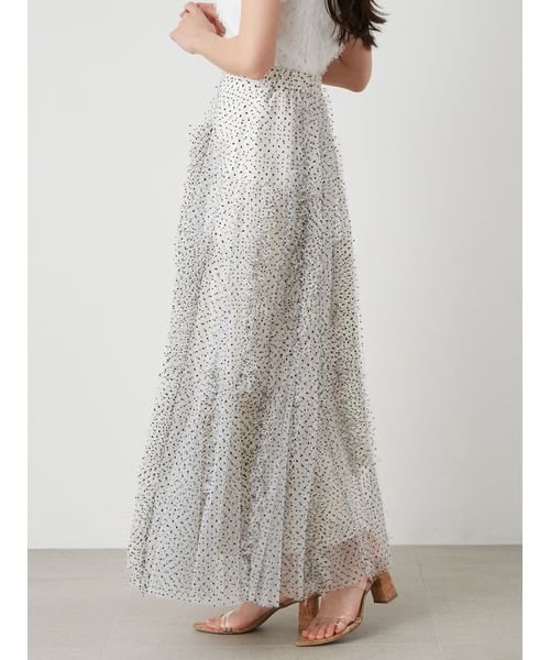 ランダムフリルチュールスカート 予めご了承ください