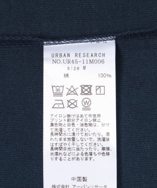『別注』VIBTEX×URBAN RESEARCH　T－SHIRTS
