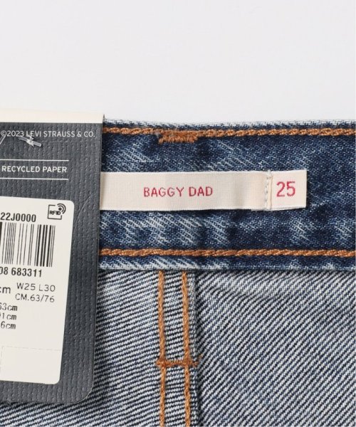 《予約》別注【LEVI’S(R)/リーバイス(R)】for JS BAGGY DAD SMU FULL /リーバイス LEVIS 別注 LEVI’S for JS BAGGY DAD SMU レッドタブ