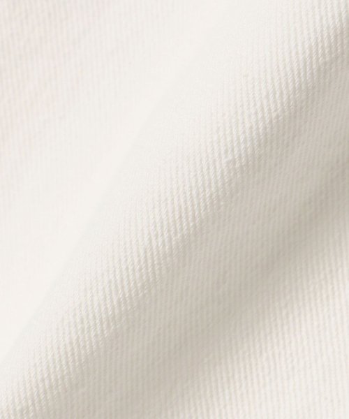 〈洗濯機可能〉セミ カーブ ホワイト デニム パンツ 