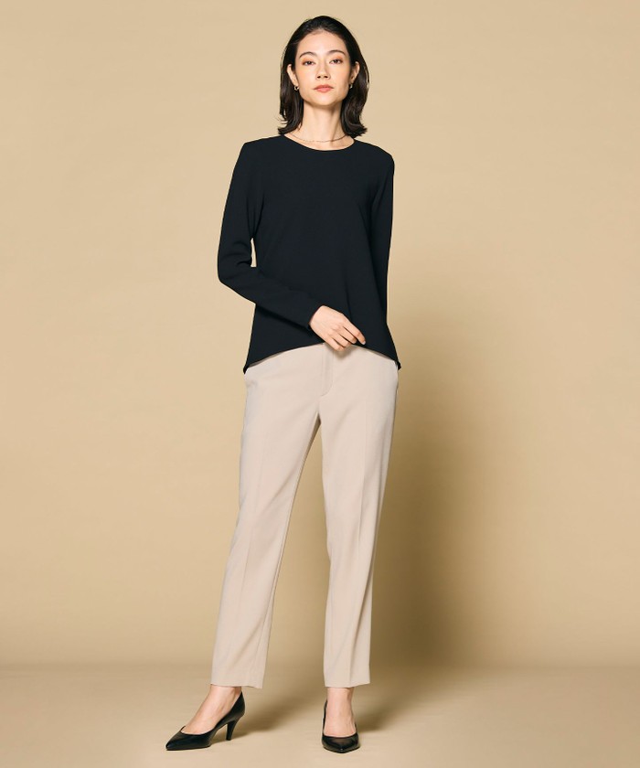 BEIGE, - 極美品 洗える 大きいサイズ BEIGE, SHELBY ロングスリーブブラウス 洗える】SHELBY / ロングスリーブブラウス(506406356)｜阪急