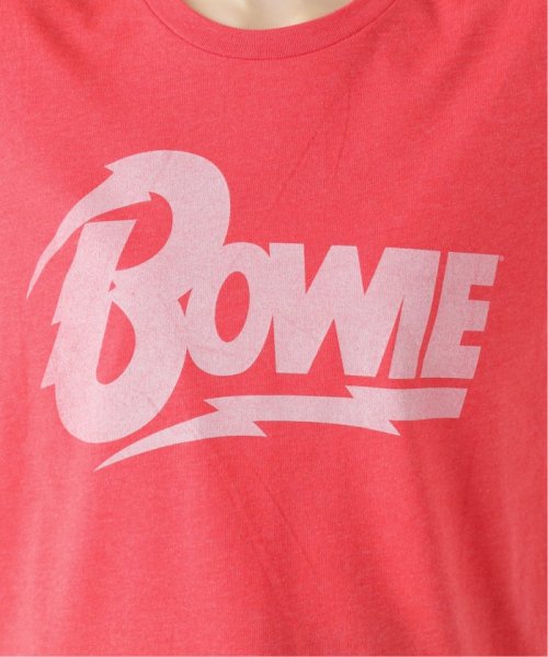BLUESCENTRIC/ ブルースセントリック DAVID BOWIE LOGO Tシャツ 人気・おすすめ｜使いやすい・旅行におすすめ 品質保証 全国発送 在庫限り