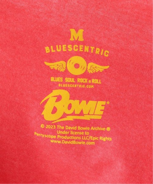 BLUESCENTRIC/ ブルースセントリック DAVID BOWIE LOGO Tシャツ 人気・おすすめ｜使いやすい・旅行におすすめ 品質保証 全国発送 在庫限り