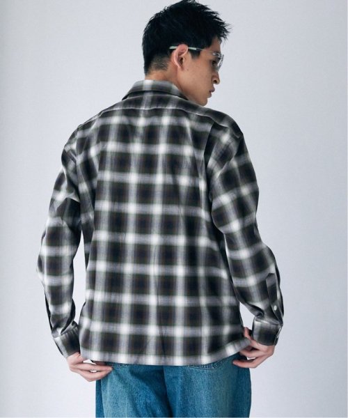 《予約》【J.S.Homestead / Stead】OMBRE OPEN SHIRT Stead Homestead