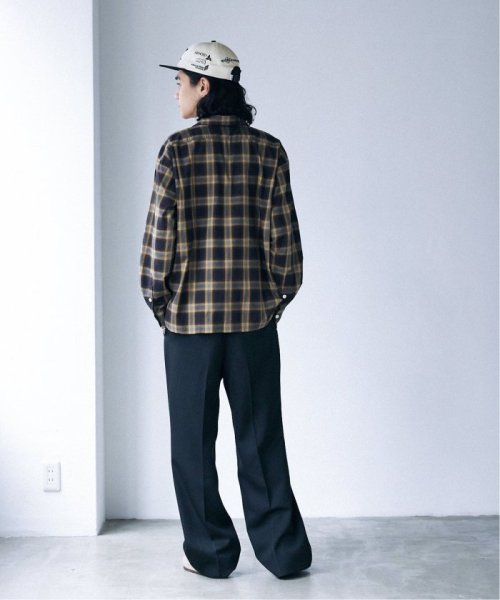 《予約》【J.S.Homestead / Stead】OMBRE OPEN SHIRT Stead Homestead