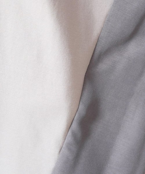 [接触冷感]ドライコットンボリュームスリーブ7分袖プルオーバー 