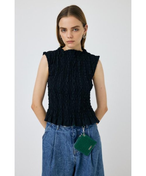 セール】SHIRRING SLEEVELESS トップス(506424368) | マウジー(moussy 
