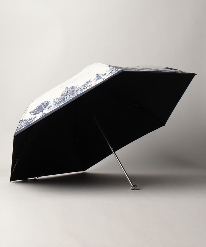 Aquascutum 晴雨兼用折りたたみ傘　アクアスキュータム Aquascutum（アクアスキュータム）】イングリッシュガーデン晴雨