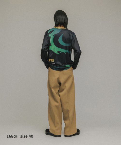 M TO R(M TO R)/［PANTS］【SUSTAINABLE】DOUBLETUCK WIDE PANTS/img04