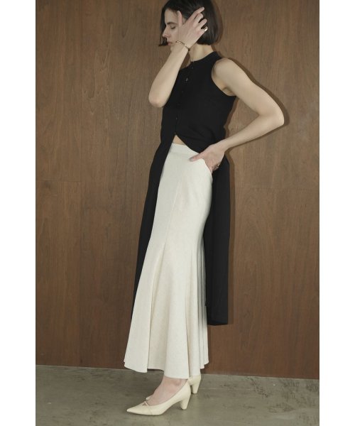 セール】LINEN MAXI MERMAID SKIRT(506445131) | クラネ(CLANE) - MAGASEEK