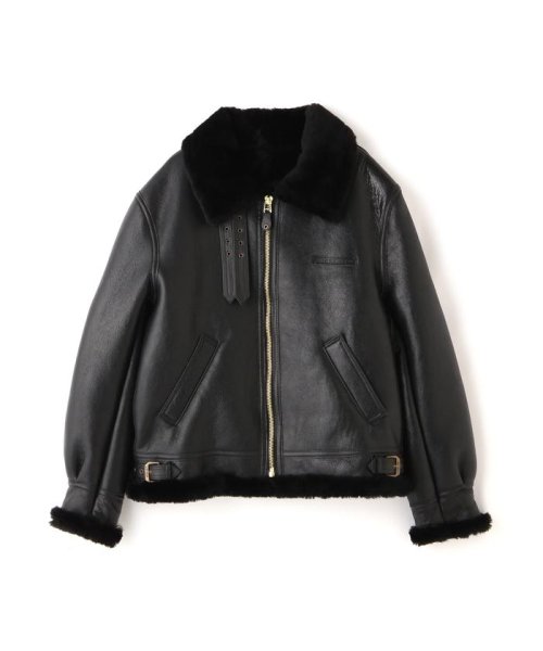 ビッグサイズ40！アヴィレックスAVIREXムートンフライトジャケットB-3 着こ 