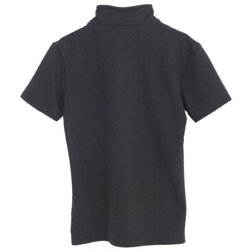 CavariA(キャバリア)/CavariA ランダムヘリンボンイタリアンカラー半袖ポロシャツ/img12