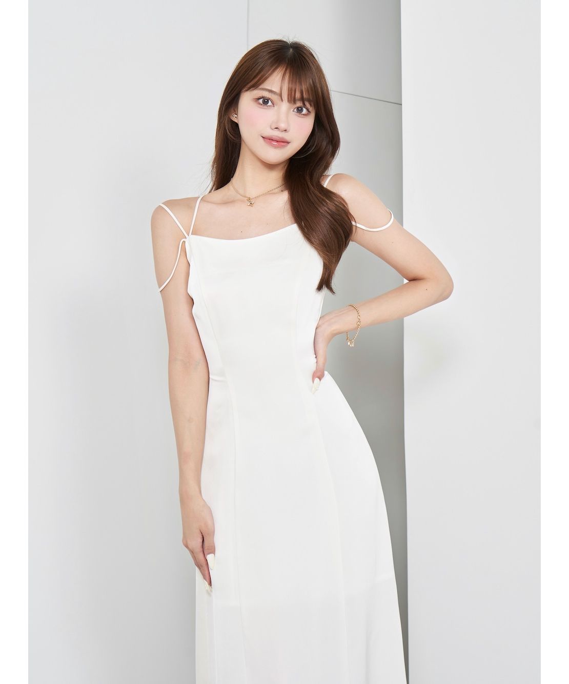 darich エフェメラルキャミロングワンピース