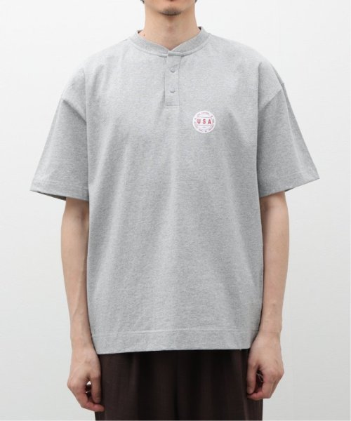 B.C STOCK(ベーセーストック)/USA COTTONスタンドカラーS/S－Tシャツ/img26