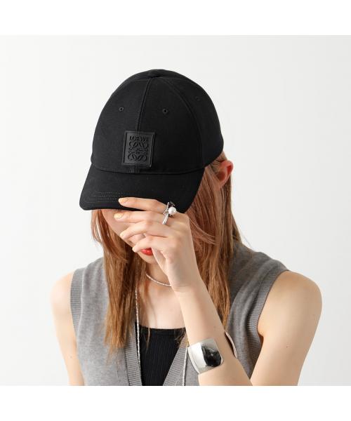 ロエベ LOEWE キャップ 男女兼用 ブラウン×ブラック 帽子