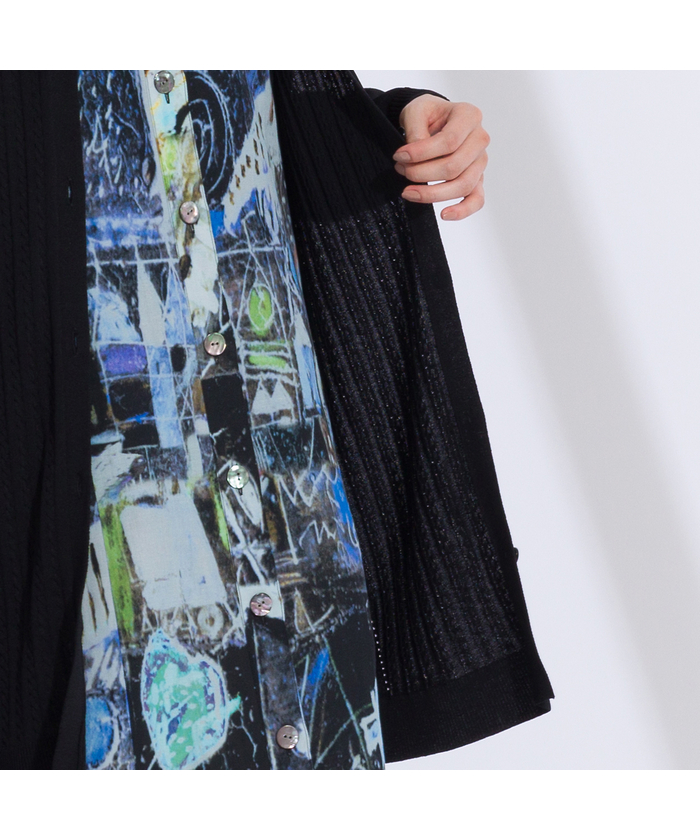 kayopy ☆Liliane Burty★カーディガン美品❗️ リリアンビューティ Liliane Burty ウォッシャブル Vネックカーディ