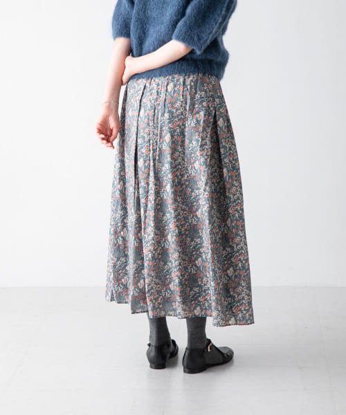 リバティプリントスカート(506488688) | かぐれ(KAGURE) - MAGASEEK 