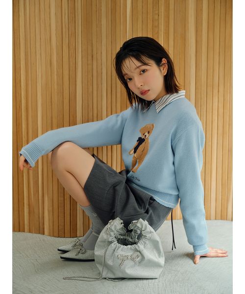 lilybrown リボンディティールミュール Mサイズ (リボン lilybrown リボンディティールミュール Mサイズ (リボン