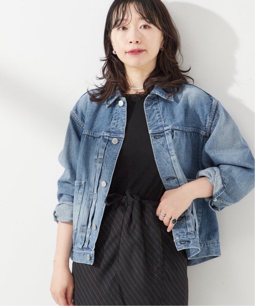 予約》【JANE SMITH】15oz SELVEDGE DENIM TRUCKER J：デニム 