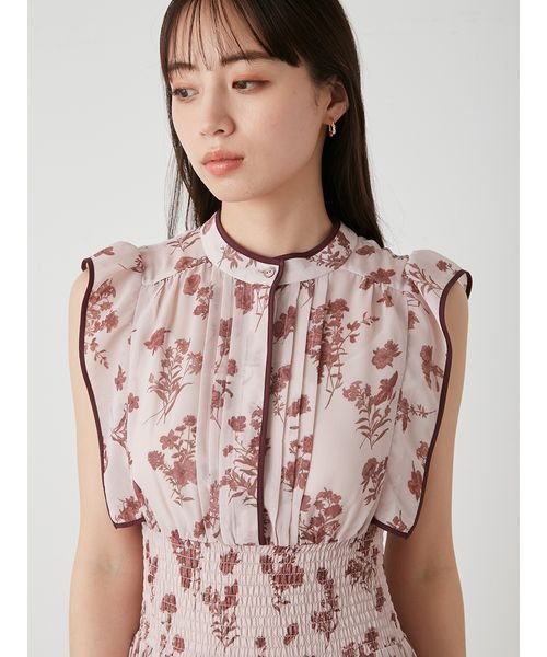 WEB限定サイズあり】Sustainableバイカラープリーツワンピース 