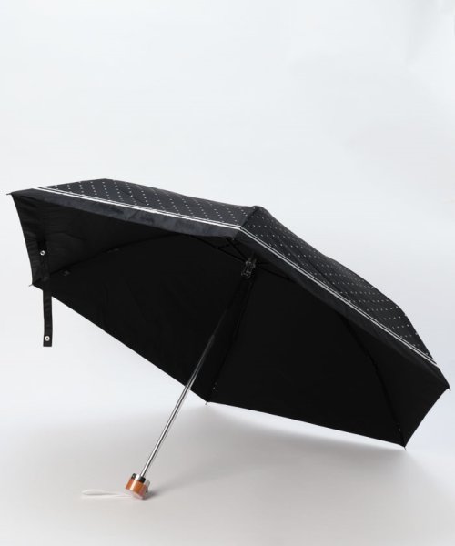 POLO RALPH LAUREN(umbrella)(ポロラルフローレン（傘）)/晴雨兼用日傘 ドット×グログラン 遮光 遮熱 UV 折りたたみ傘/img01
