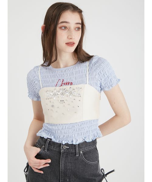 Maison Special】完売商品！ビジュービスチェ - ベスト・ジレ