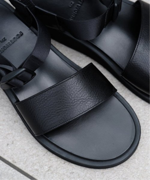 FOOT WORKS (フットワークス) スムースレザーサンダル F01－0002 