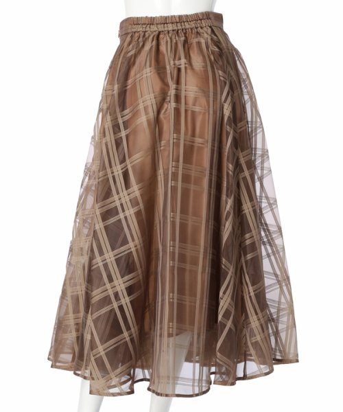 チェックサーキュラースカート(506323079) | マイストラーダ(Mystrada  