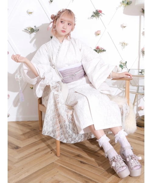 NOEMIE レース浴衣 黒