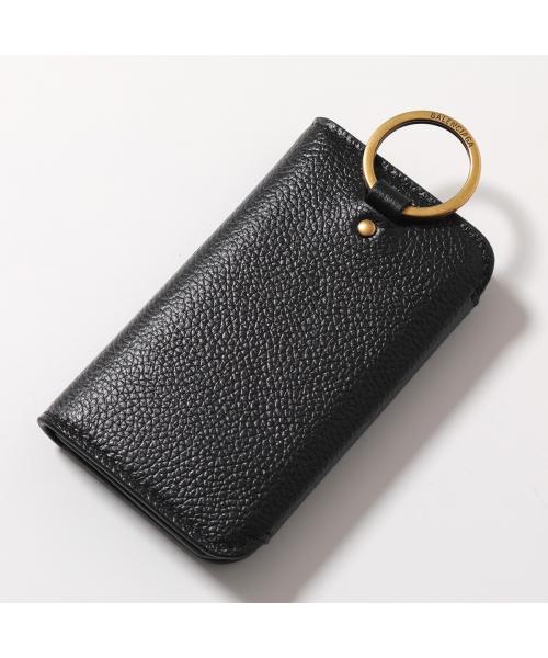 バレンシアガ キーケース 6連 キーリング ブラック レザー 本革 キャッシュ
