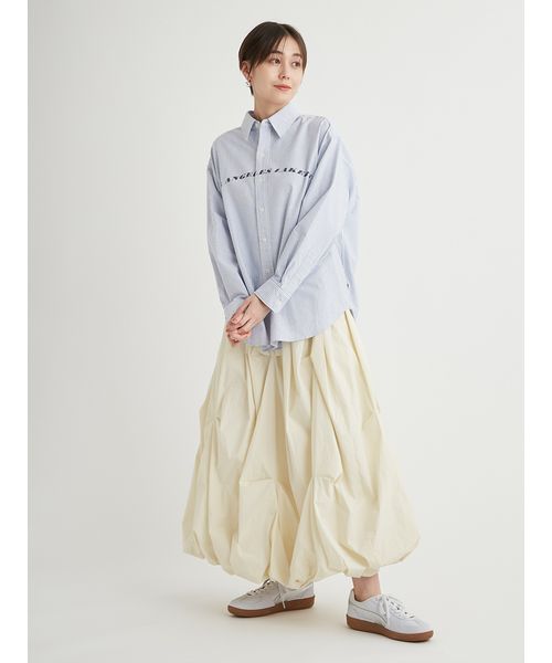 eco タックボリュームバルーンスカート(506549824)｜阪急百貨店