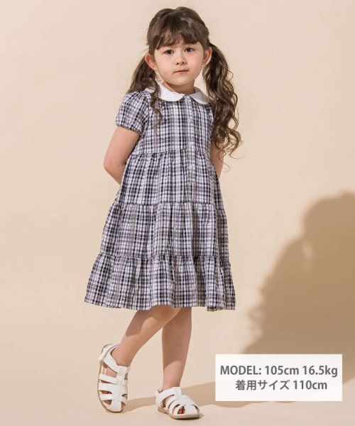tocca ツルン トッカキッズ ベビー おリボン可愛いワンピース 90