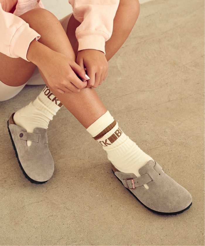 BIRKENSTOCK/ビルケンシュトック】BOSTON TAUPE SUEDE：サンダル(506568275) | ジャーナルスタンダード  レリューム(JOURNAL STANDARD relume) - MAGASEEK