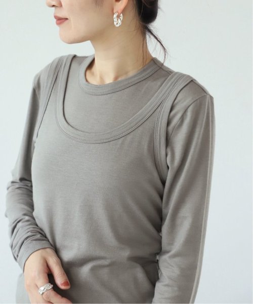 VERMEIL par iena(ヴェルメイユ　パー　イエナ)/INSCRIRE（アンスクリア）Cashmere Jersy ロングスリーブ I24AWCUT8/img06