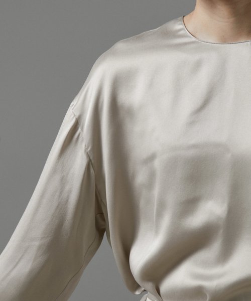 サロン　アダム　エ　ロペ(サロン　アダム　エ　ロペ)/[24AW]GENTLE SILK ラウンドヘムTシャツ【セットアップ対応】/img19