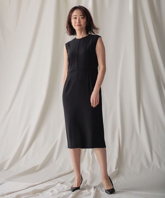 L－size】CINDY / クルーネックドレス(506494736)｜阪急百貨店