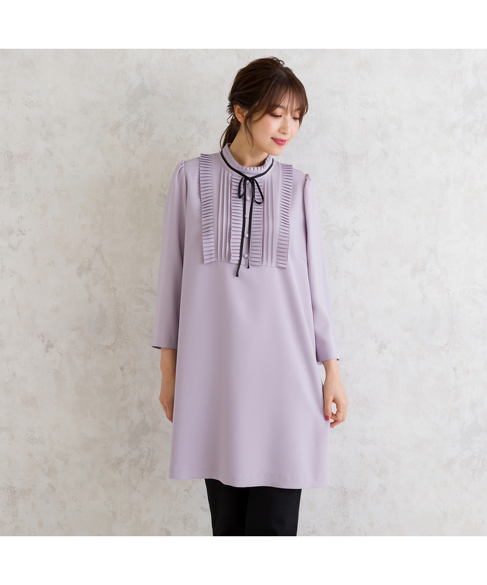 ローズティアラ RoseTiara ヨーク切替チュニック(506592354)｜阪急