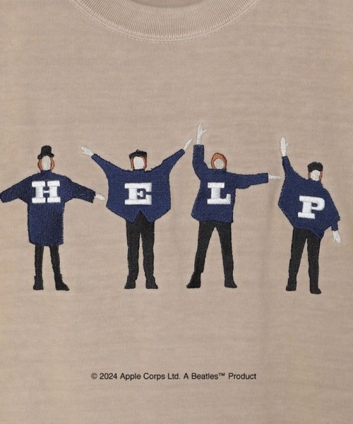 SHIPS MEN(シップス　メン)/*SHIPS: THE BEATLES ヴィンテージライク エンブロイダリー Tシャツ/img14