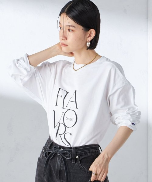 SHIPS WOMEN(シップス　ウィメン)/【SHIPS別注】Champion: ロング スリーブ TEE/img20